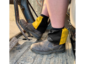 Harlequin Two Tone Standard Cotton Sox Savers - Yellow and Black