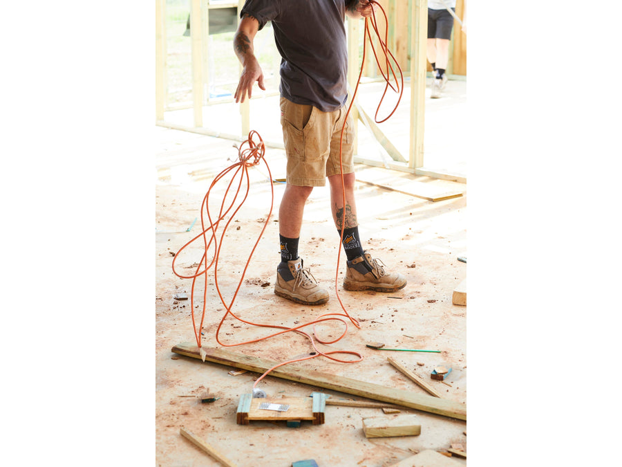 Mongrel 461 Side Zip Safety Boots W/Scuff Cap - STONE