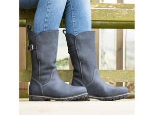 Bareback Quebec Waterproof Boots - Navy