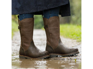 Bareback Quebec Waterproof Boots - Brown