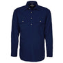 Pilbara Men's Australian Style Closed Front L/S Shirt - Summer Lightweight