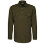 Pilbara Men's Australian Style Closed Front L/S Shirt - Summer Lightweight