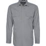Pilbara Men's Australian Style Closed Front L/S Shirt - Summer Lightweight