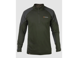 Bushbuck Apex Armour Quarter Zip - Bayleaf Green