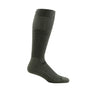 Mens Merino Wool Mid-Calf Lightweight Tactical Cushioned Boot Socks