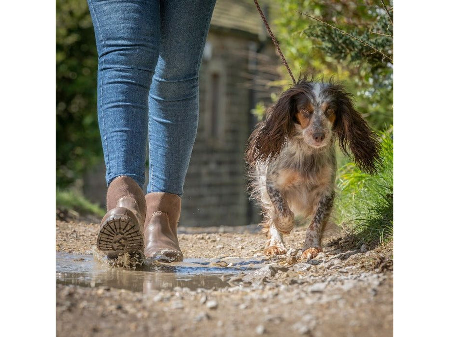 Quebec Waterproof Ankle Boots - Brown