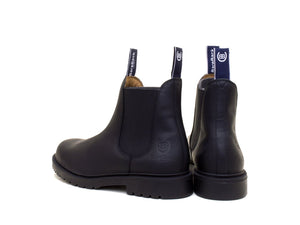 Bareback Detroit Steel Toe Cap Work Boots - Black