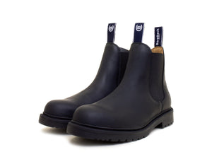 Bareback Detroit Steel Toe Cap Work Boots - Black