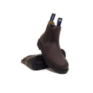 Bareback Detroit Steel Toe Cap Work Boots - Brown
