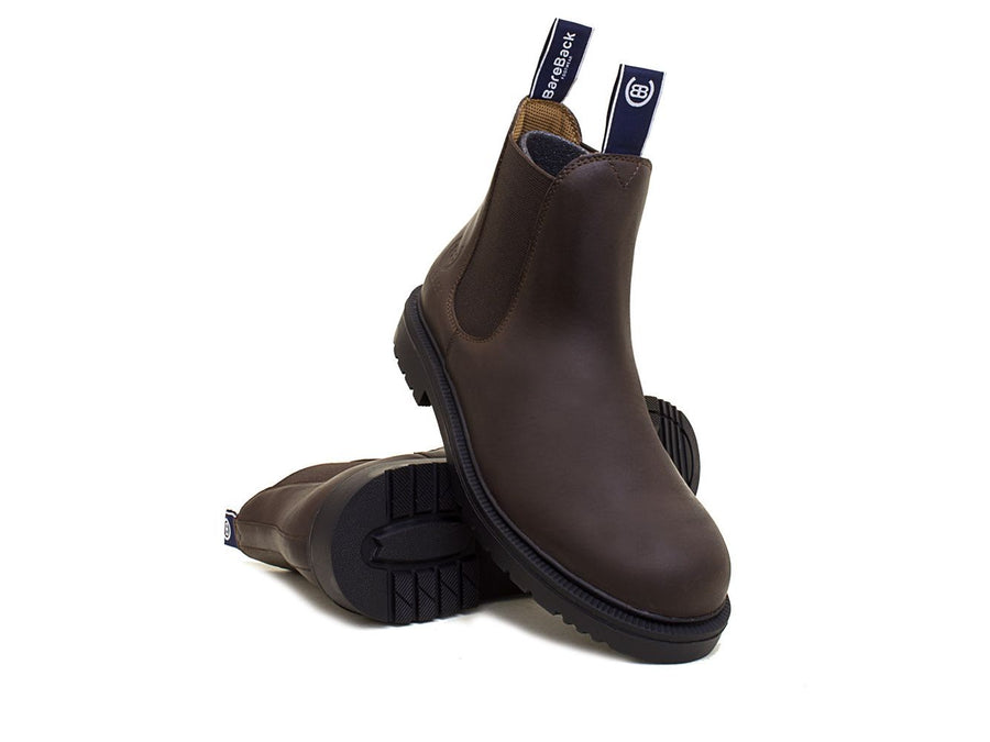 Detroit Steel Toe Cap Work Boots -  Brown