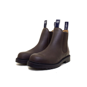 Bareback Detroit Steel Toe Cap Work Boots - Brown
