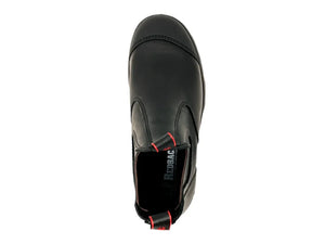 Redback Boots | Black HD Safety Boots with Scuff Cap (USBBKSC)
