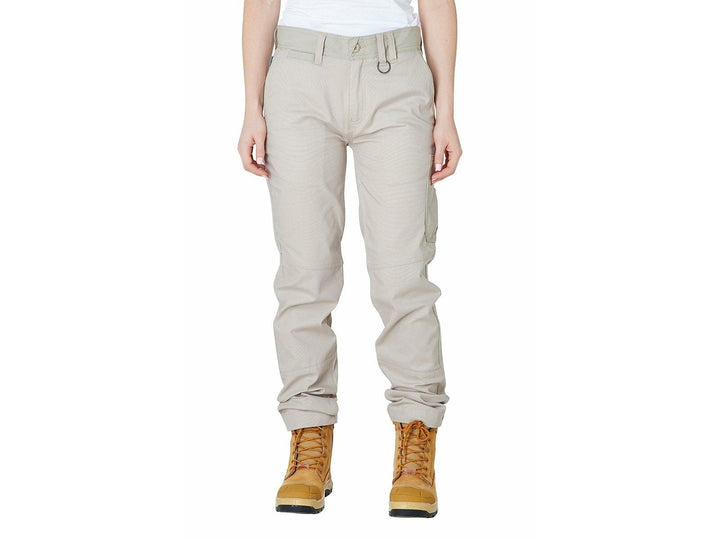 Elwood Ladies Basic Trouser - Light Stone