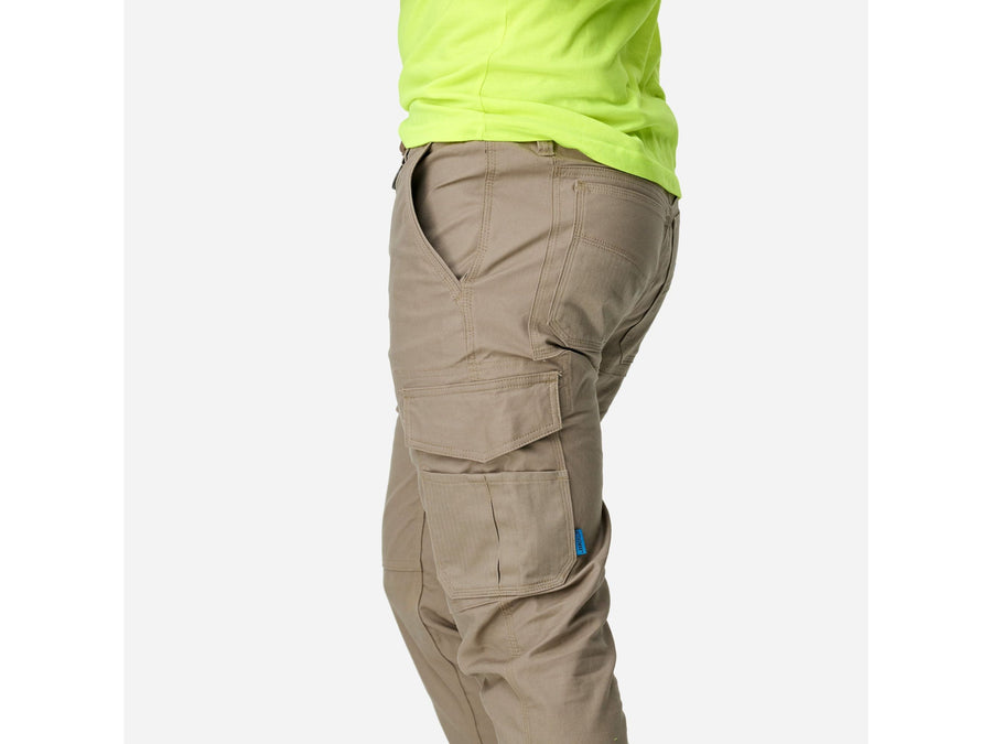 Elwood Men's Elastic Waist Cuffed Trouser