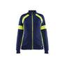 Blaklader Women's Sweatshirt with Hi-vis Full Zip