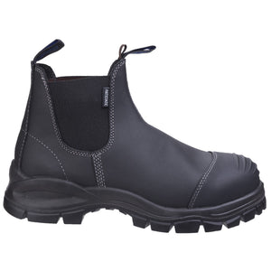 Blundstone 910 Black Safety Dealer Boot - view 4