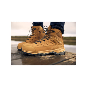 Hard Yakka Atomic PR Hybrid Side Zip Safety Boot - Wheat