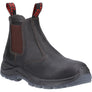 Hard Yakka Banjo Elastic Gusset Safety Dealer - Brown