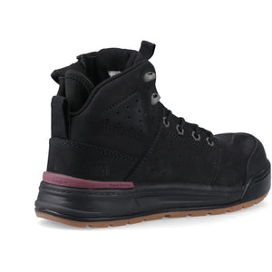 Hard Yakka Women's 3056 PR Side Zip Safety Boot - Black