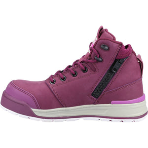 Hard Yakka Women's 3056 PR Side Zip Safety Boot - Shiraz