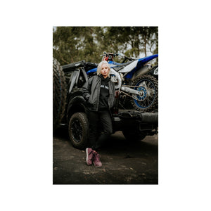 Hard Yakka Women's 3056 PR Side Zip Safety Boot - Shiraz