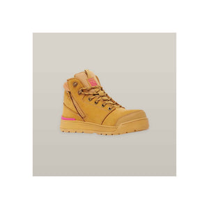 Hard Yakka Women's 3056 PR Side Zip Safety Boot - Wheat