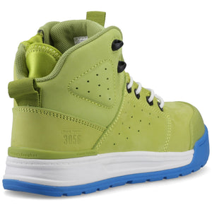 Hard Yakka Women's 3056 PR Side Zip Safety Boot - Wasabi