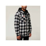 Hard Yakka Quilted Flannel Shacket - Grey
