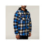 Hard Yakka Quilted Flannel Shacket - Blue