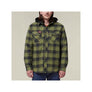 Hard Yakka Quilted Flannel Shacket - Fern