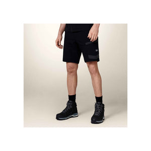 Hard Yakka Raptor Active Mid-Short 9" - Black