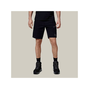 Hard Yakka Raptor Active Mid-Short 9" - Black