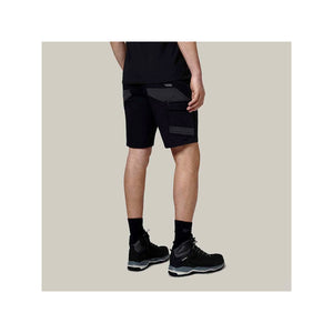 Hard Yakka Raptor Active Mid-Short 9" - Black