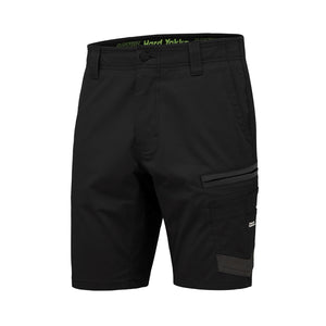 Hard Yakka Raptor Active Mid-Short 9" - Black