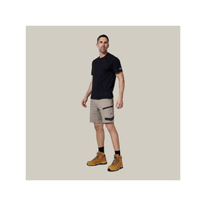 Hard Yakka Raptor Active Mid-Short 9" - Desert