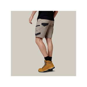 Hard Yakka Raptor Active Mid-Short 9" - Desert