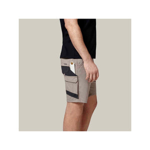 Hard Yakka Raptor Active Mid-Short 9" - Desert