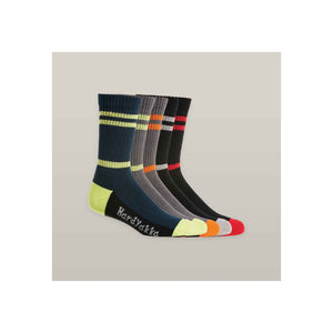 Hard Yakka Crew Five Pack Worksock - Multi