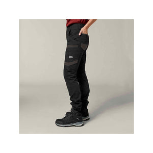 Hard Yakka Women's Raptor Cuffed Pant - Black