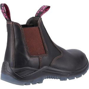 Hard Yakka Women's Banjo Non-Safety Elastic Gusset - Brown
