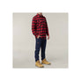 Hard Yakka Long Sleeve Check Flannel Shirt - Red