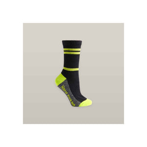 Hard Yakka Women's Crew 3 Pack Work Sock - Multicoloured