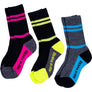 Hard Yakka Women's Crew 3 Pack Work Sock - Multicoloured