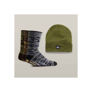 Hard Yakka Sock & Beanie Bundle - Multicoloured
