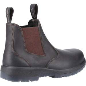 Hard Yakka Outback Safety Dealer Boot - Brown