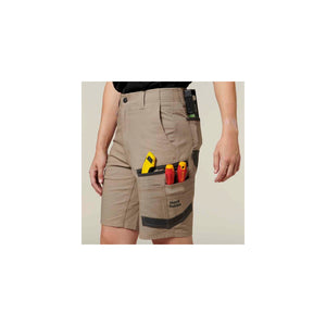 Hard Yakka Women's Raptor Active Short - Desert