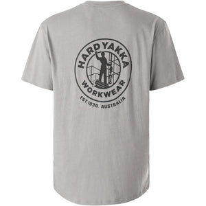 Hard Yakka Heritage Icon Short Sleeve Tee - Grey