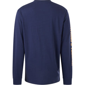 Hard Yakka Heritage Icon Long Sleeve Tee - Navy