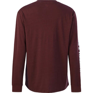 Hard Yakka Heritage Icon Long Sleeve Tee - Burgundy