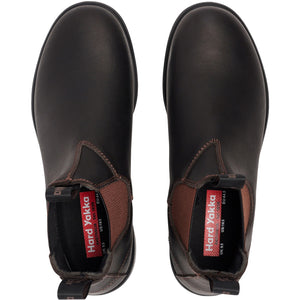 Hard Yakka Brunswick Waxy Boots - Brown Waxy